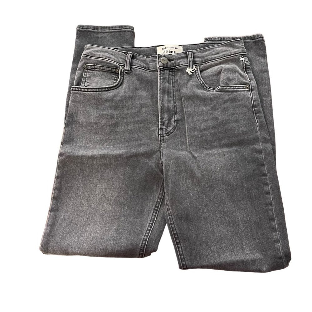 Reformation High Rise Gibson Wash Skinny Jeans Size 29 NWOT